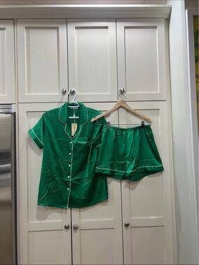 Green pj set